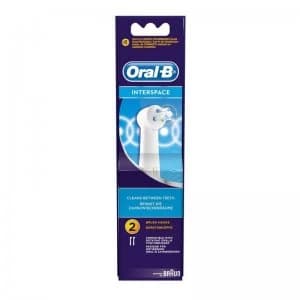 Oral B Interspace Replacement Heads Toothbrush 2Pcs