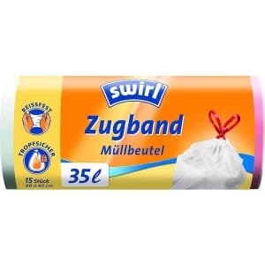 Drawstring Bin Bags 35 Litre