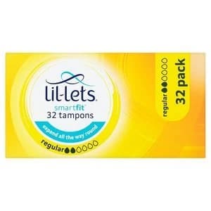 Lil-Lets Non-Applicator Regular x 32