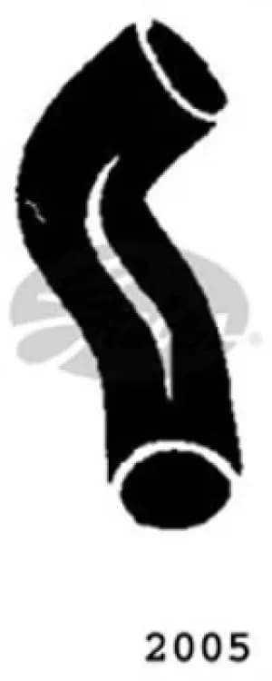 Curved Radiator Hose 170mm X 42 Gates 2005