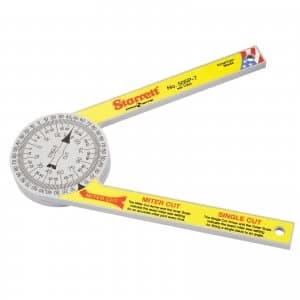 Starrett 505P Pro Site Plastic Protractor 175mm