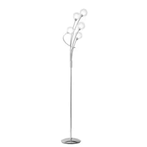 BLOG 5 Light Multi Arm Floor Lamp Chrome 36x150cm