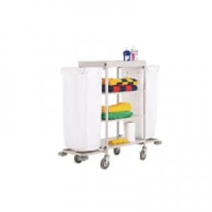 Slingsby Maid Service Trolley Bags White 306770