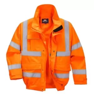 PWR Hi Vis Extreme Bomber Jacket Orange 2XL