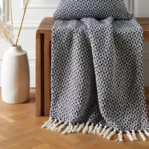 Bexley Throw 130cm x 180cm Navy (Blue)