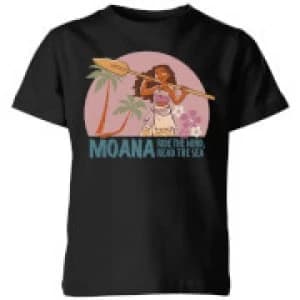 Moana Read The Sea Kids T-Shirt - Black - 11-12 Years