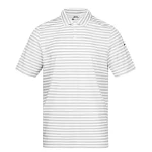 Slazenger Stripe Polo Shirt Mens - White