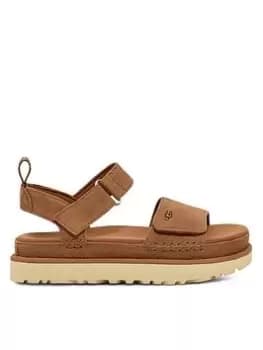 Ugg Goldenstar Wedge Sandals - Chestnut
