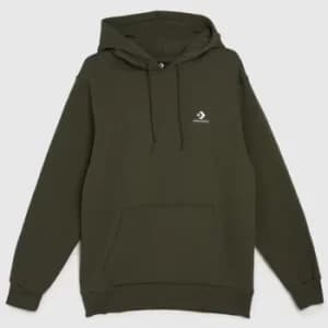 Converse Star Chevron Hoodie In Khaki