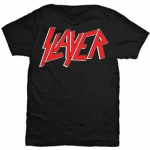 Slayer Classic Logo Mens Black T Shirt: XXL