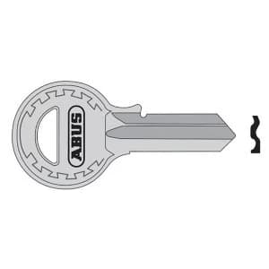 ABUS Mechanical T84/40 40mm Left Hand Key Blank 08682