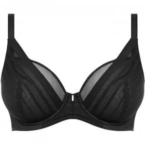 Freya Cameo Underwired High Apex Bra - BLK Black