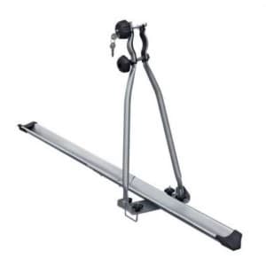Menabo Huggy Lockable Roof-Mounted Bike Rack - Silver