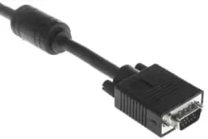 Roline 11.04.5260 Computer Cord, HD D-Sub 15Pos, Blk, 10M
