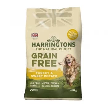 Harringtons Grain Free Turkey and Sweet Potato Dog Food 15kg