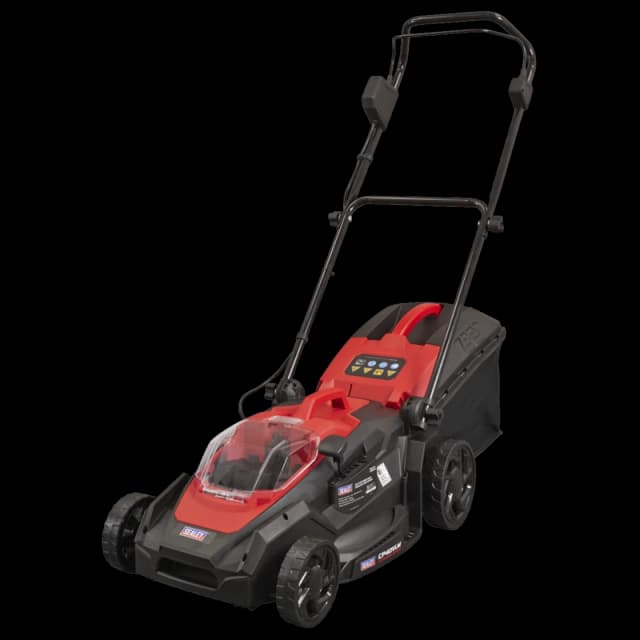 Sealey CP40VLM Twin 20v Cordless Rotary Lawnmower 400mm CP40VLM Batteries: No Batteries