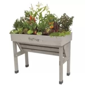VegTrug Small Wall Hugger Raised Planter - Grey