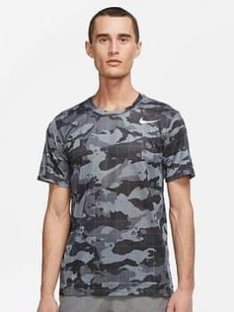 Nike Train Dri-FIT Legend Camo All Over T-Shirt - Grey, Size L, Men