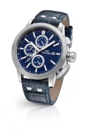 T.W Steel Adesso Mens Stainless Steel Strap Watch