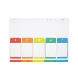 Avery Readyindex Extra Wide 1-5 05065505