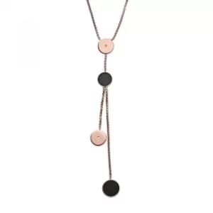 Ladies Skagen Rose Gold Plated Ellen Necklace