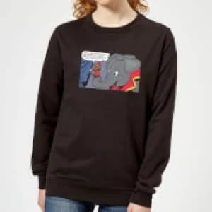 Dumbo Rich and Famous Womens Sweatshirt - Black