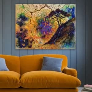 315813197_70100 Multicolor Decorative Canvas Painting