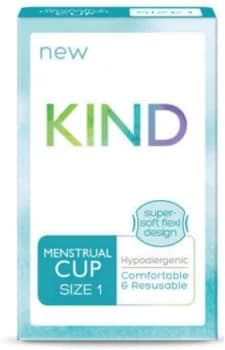 Kind Organic Menstrual Cup Size 1 - Single (Case of 6)