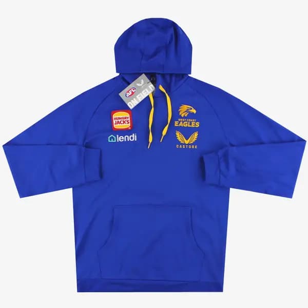 Castore West Coast Eagles Travel Hoodie - Size L