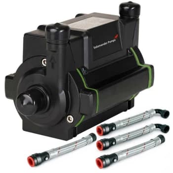 ORA Centrifugal 1.5 Bar Positive Twin Shower Pump + Hoses 87736 - Salamander