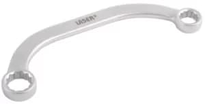 Laser Tools 3583 Half Moon Ring Spanner 10mm x 11mm Chrome Vanadium