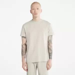 Timberland Dunstan River Crewneck T-Shirt For Men In Beige Beige, Size S