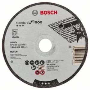 Bosch Accessories 2608601513 2608601513 Cutting disc (straight) 150 mm 22.23mm