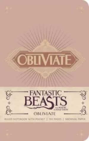 Fantastic Beasts and Where to Find Them Obliviate Hardcover Ruled Notebook by Insight Editions