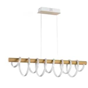 Onli Nilo Spiral Integrated LED Pendant Ceiling Light, 4000K