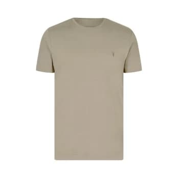 AllSaints Tonic Short Sleeve Crew - PIER GREY