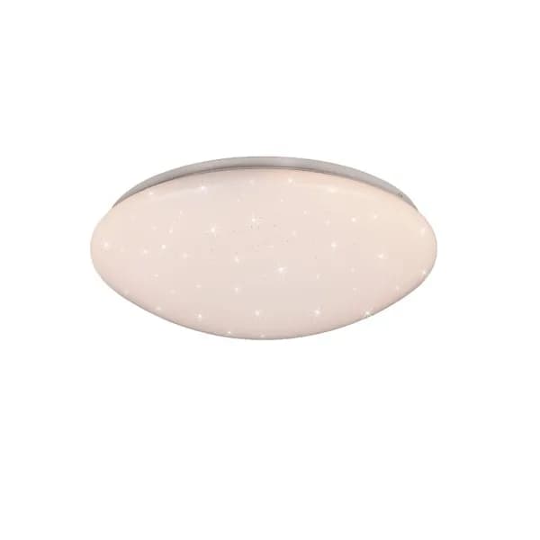 Lukida Modern Flush Ceiling Light White, Starlight Effect, 3000-6000K Remote control