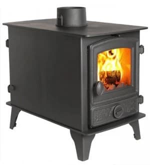Hunter Hawk 4 Double Sided Double Depth Multifuel Stove