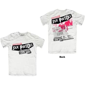 The Sex Pistols - Filthy Lucre Japan Unisex Large T-Shirt - White
