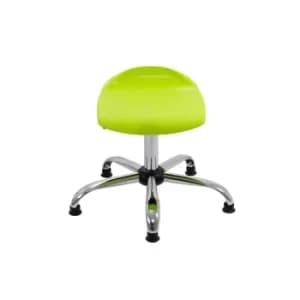 TC Office Titan Swivel Junior Stool with Glides 465-555mm, Blue