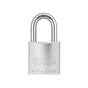 ABUS Mechanical 86TI/45mm TITALIUM Padlock Without Cylinder