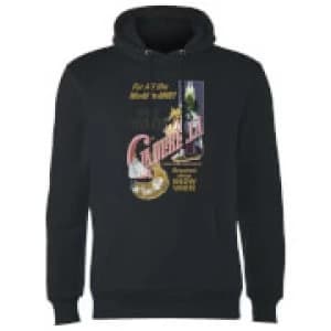 Disney Princess Cinderella Retro Poster Hoodie - Black
