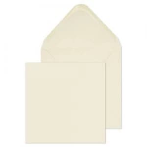 Purely Invitation Envelopes Gummed 155 x 155mm Plain 100 gsm Cream Pack of 500