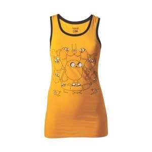 Adventure Time Jake Tank Top X-Large Yellow