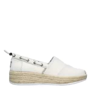 Skechers Espadrille Memory Foam Sli - Neutral