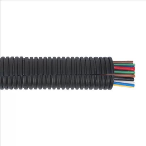 Genuine SEALEY CTS2210 Convoluted Cable Sleeving Split Ø22-27mm 10mtr