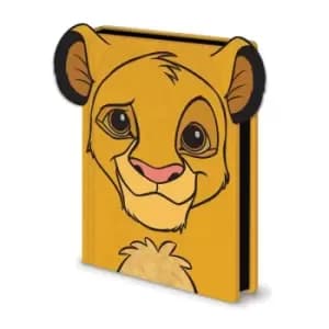 The Lion King Premium Notebook A5 Simba Furry