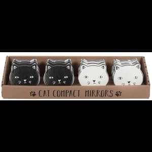 Set of 12 Cat Compact Mirrors