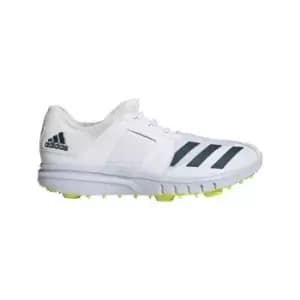 adidas Howzat Full Spike Cricket Shoe - White