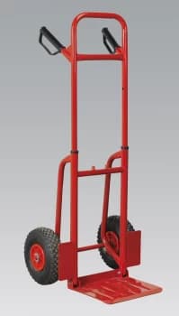 Sealey CST801 Sack Truck with Pneumatic Tyres 200kg Folding